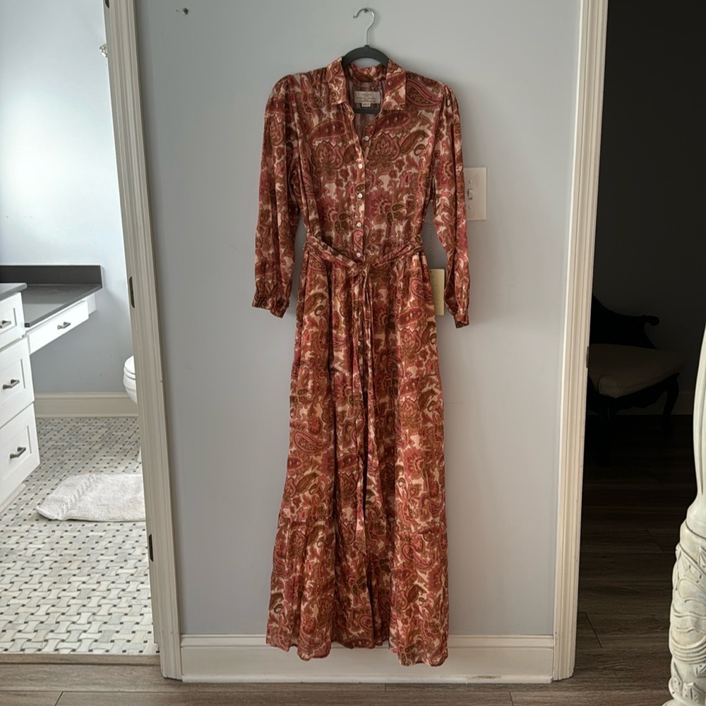 Birds of Paradis by Trovata, Cooper Maxi Shirtdress, New with Tags